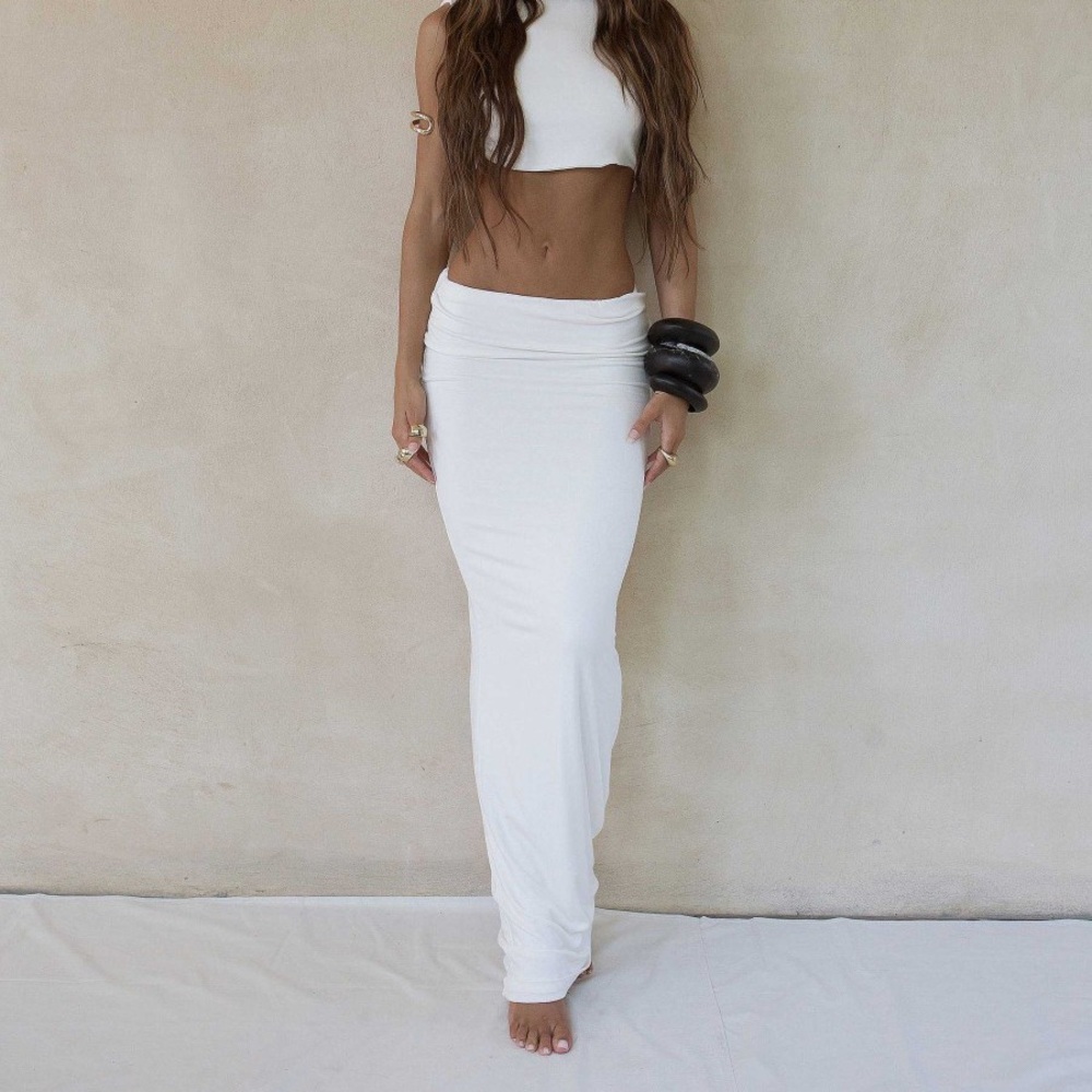 Bayse x Molly King Palencia Midi Bias Cut Skirt 
Size small 
Worn once